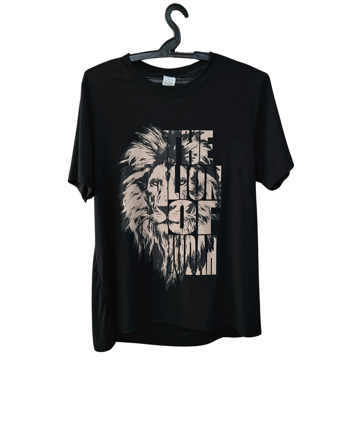 Camiseta gospel Babylook: The lion of Judah