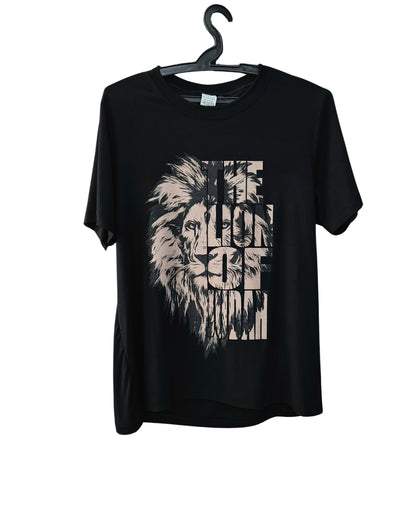Camiseta gospel Babylook: The lion of Judah