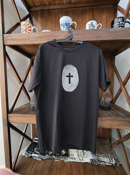 Camiseta gospel- Identidade (digital na cruz)