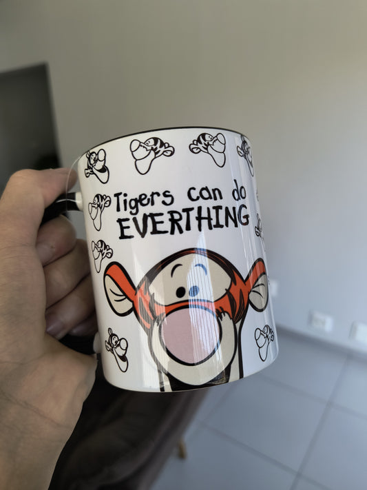 Caneca simple geek: Tigrão