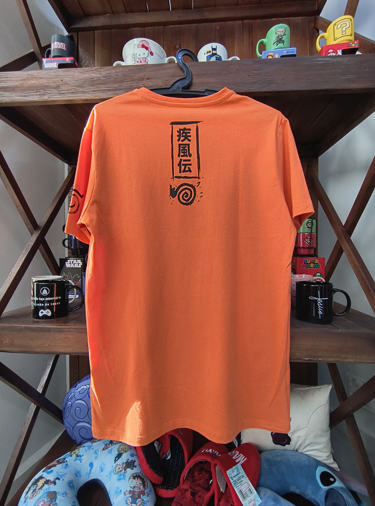 Camiseta geek: Naruto (Jutsu Multi Clones das Sombras)