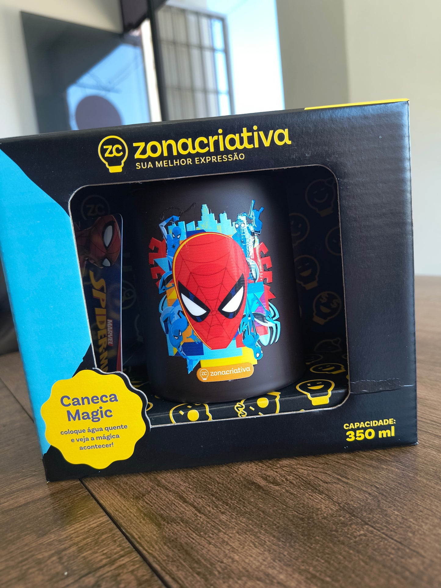 Caneca magic geek: Marvel - Spiderman