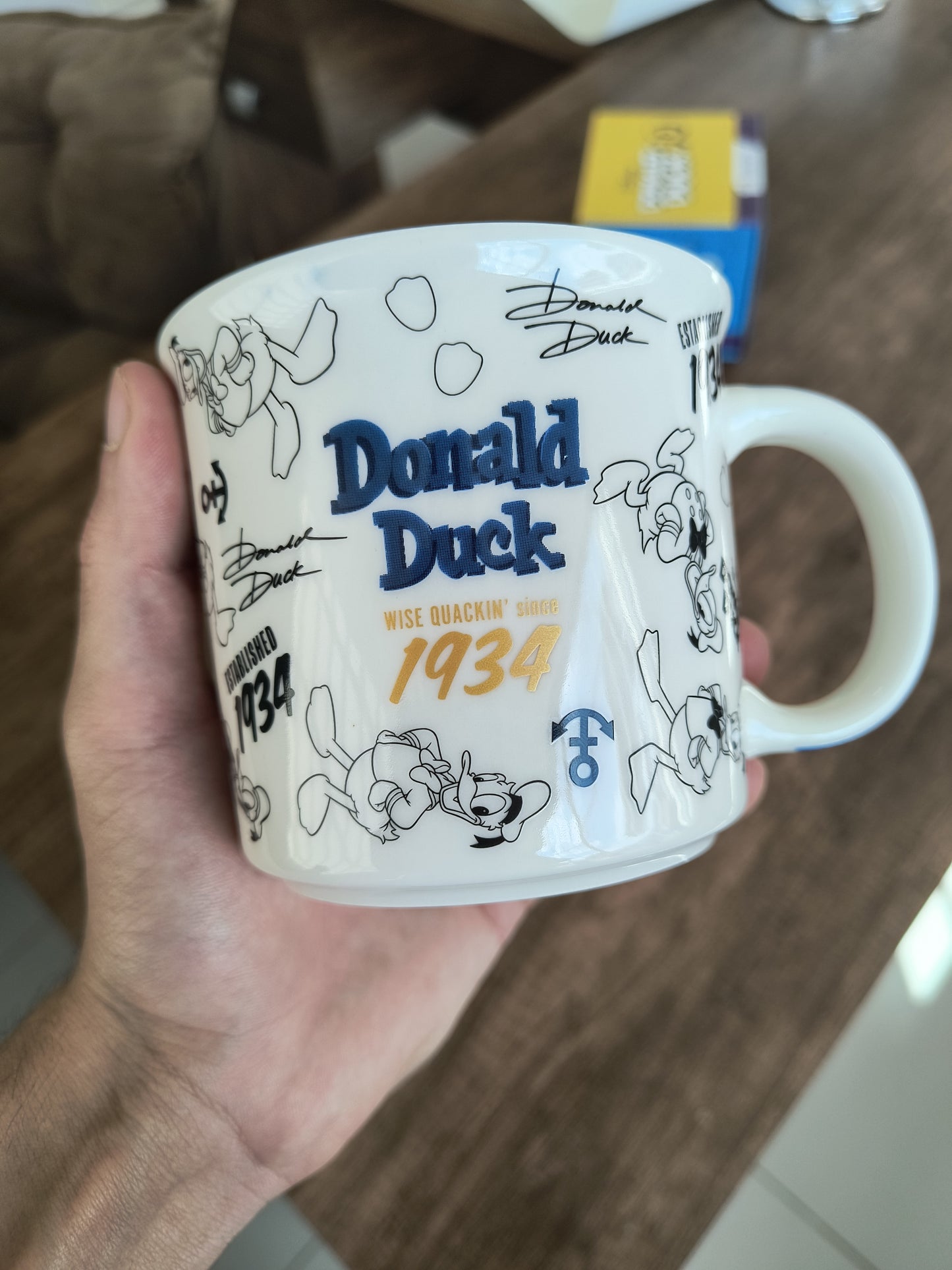 Caneca geek: Cartoon (Pato Donald 1934)