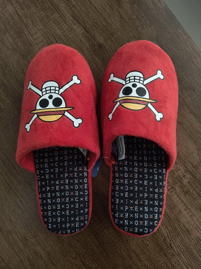 Chinelo de quarto geek: One piece