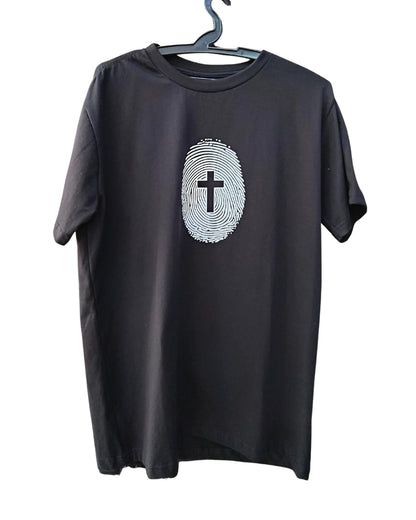 Camiseta gospel- Identidade (digital na cruz)