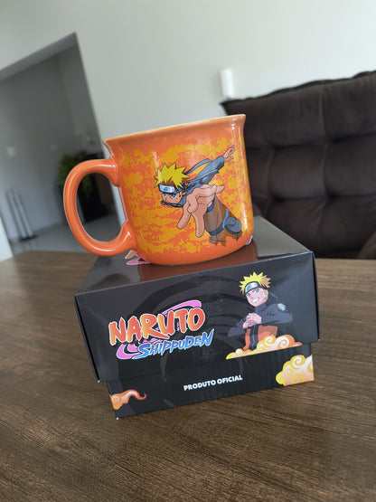 Caneca geek: Anime - Naruto Uzumaki (Modelos Camuflado Premium)