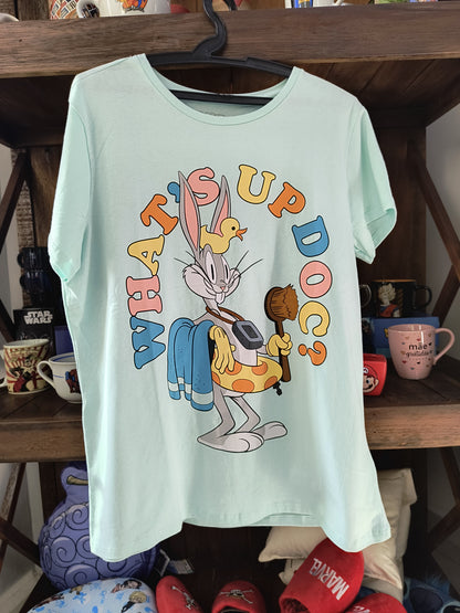 Camiseta feminina Geek: Pernalonga - O que é que há, Velhinho?