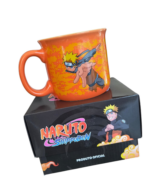 Caneca geek: Anime - Naruto Uzumaki (Modelos Camuflado Premium)