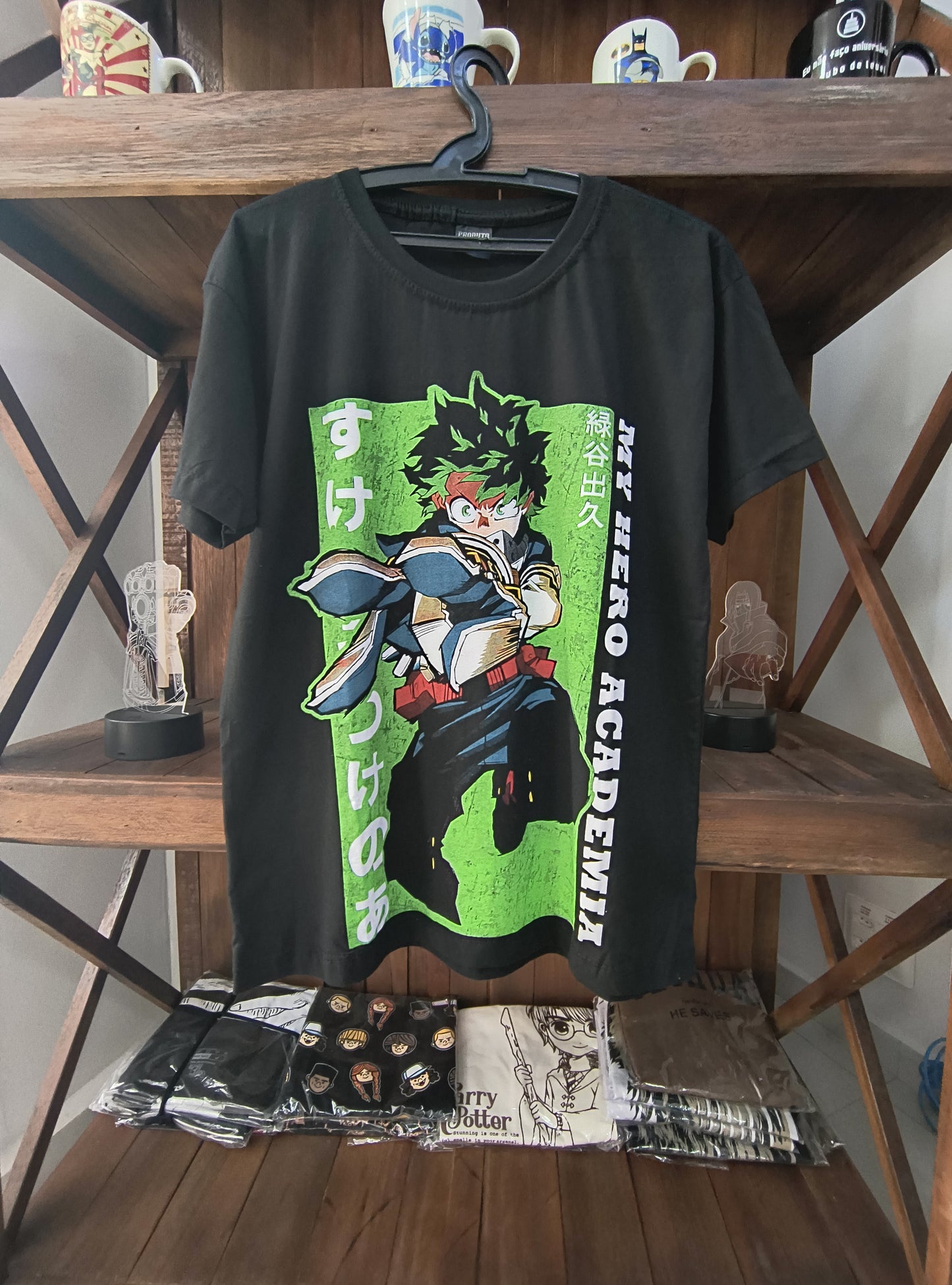Camiseta geek: Anime (Deku)