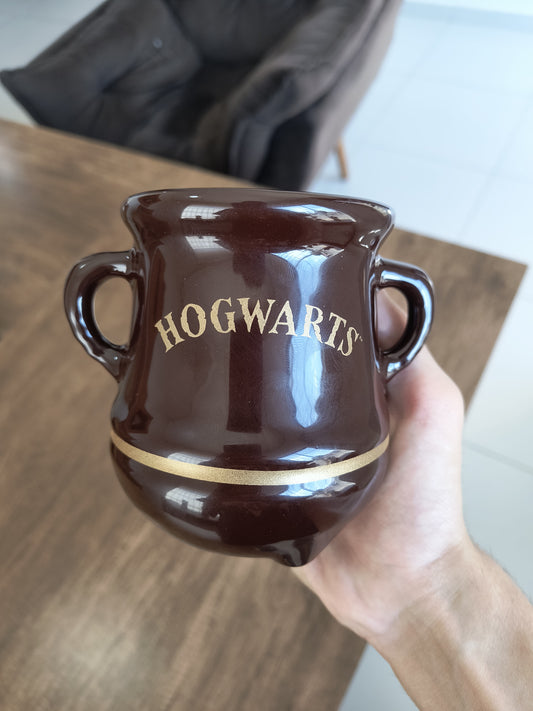 Caneca geek 3D: Harry Potter (caldeirão hogwarts)