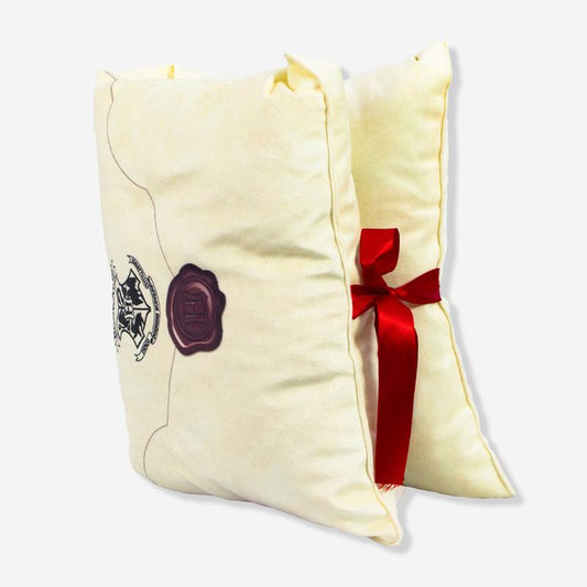 Almofada dobrável geek: Harry Potter (Carta de Hogwarts)